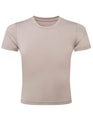 Dames Sportshirt TriDri Recycled Luxe Fitted Tee Stone